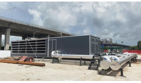 前海5號冷站臨時供冷工程順利實現(xiàn)供冷